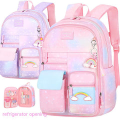 Side Opening Cute Relieve Pressure Children's Backpack