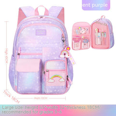 Side Opening Cute Relieve Pressure Children's Backpack